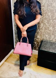 Da Milano Stylish Purple Handbag