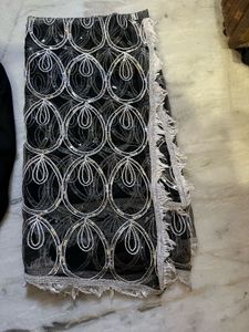 Elegant Black Embroidered Pakistani Kurta set