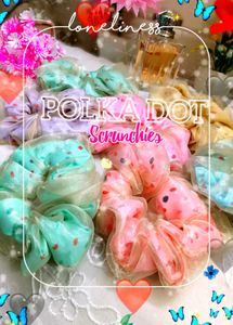 Polka Dot Scrunchies 🎀