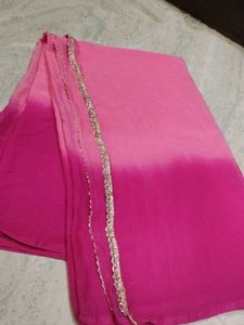 Pink Ombre Dupatta