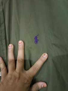 Raulph Lauren Olive Green Polo Shirt