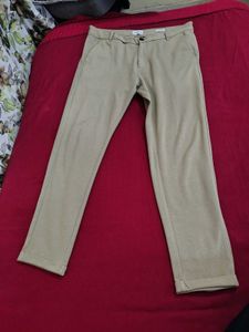 Men's Khaki Slim Fit Chinos