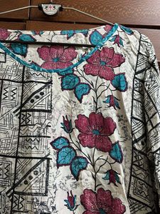 Women Floral &amp; Geometric Print Top