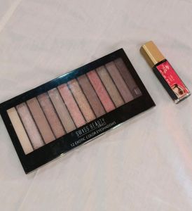 Combo: Mascara & Eyeshadow Palette