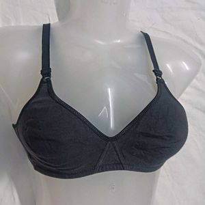 Comfortable 🪔 Dark Grey Bra