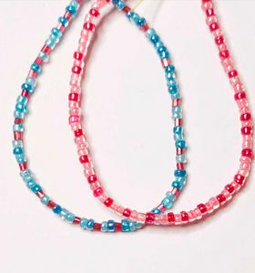 Boho Seed Bead Bracelet Set- Handmade