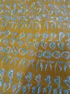 yellow Embroidered girl kids lehenga choli