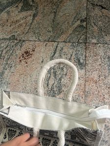 Cute Elephant Print Tote Bag