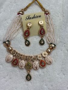 Beautiful necklace with earring, Rajasthani