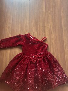 Gorgeous Shimmery Party Wear One Shoulder Frock