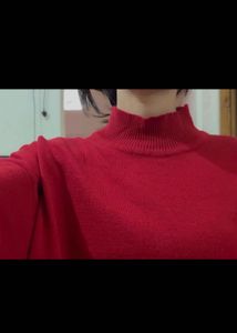 🚨sale🚨Red Turtleneck Sweater