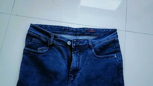 Classic Dark Wash Denim Jeans