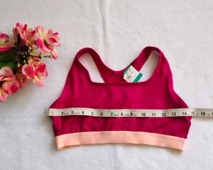 Magenta Sports Bra