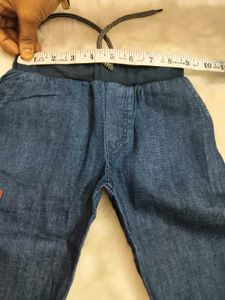 Denim Joggers For Girls 4-6 Years