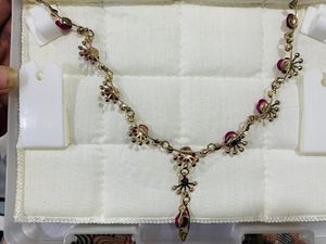 Simple Elegant Pink Necklace