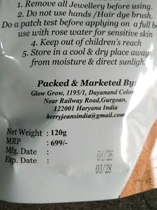body wax powder