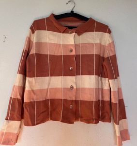 Cozy Plaid Button-Up Shirt