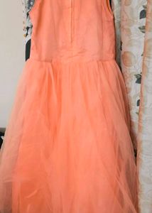 Beautiful Orange Party Dress