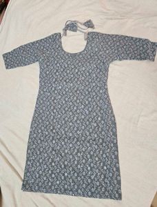 Grey Patiala Suit | Fully Stitched