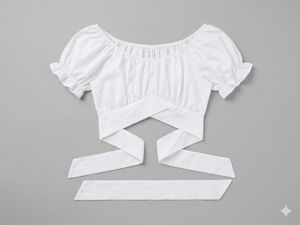 Chic Off-Shoulder White Crop Top