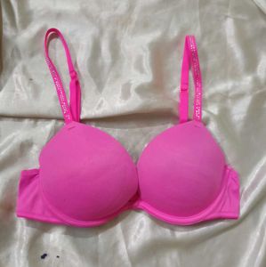 Pink Padded Bra Sparkly