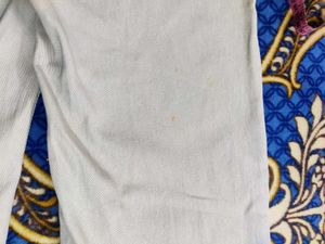 H&amp;M Wide Leg Beige cotton Jeans✨