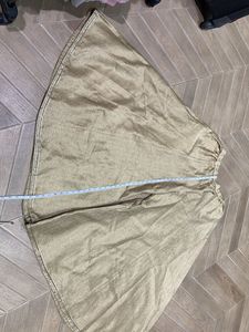 Wide Leg Gold Pants