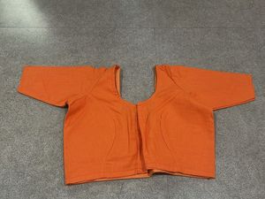 Orange Ethnic Blouse