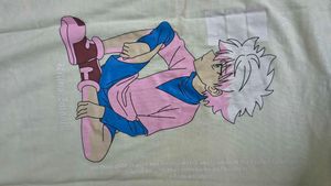 Naruto and Killua Anime Graphic T-Shirt (Oversize)