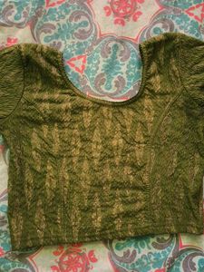 Olive Green blouse