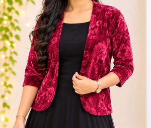 Red Velvet Shrug