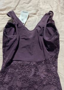 Purple Lace Cami Bralette