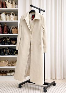 Elegant Cream Trench Coat🦋🐣