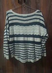 Cottagecore knit pullover sweater