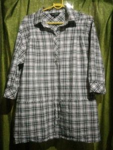 Plaid Tunic Shirt