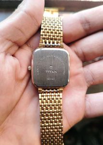 Titan Gold Watch
