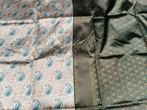 new silk blend saree