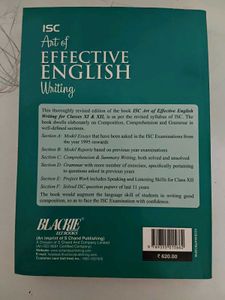 BRAND NEW ISC English Language BOOKS XI &amp; XII