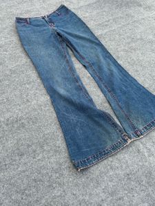 Vintage Flared Blue Jeans