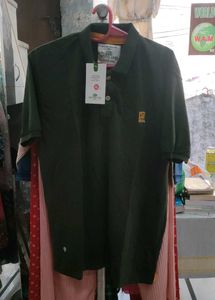 Woodland Olive Green Polo T-Shirt