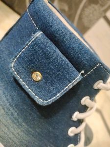 Denim Boots