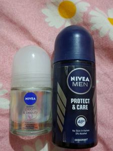 Nivea Deodorant Duo - Empty Glass Bottles