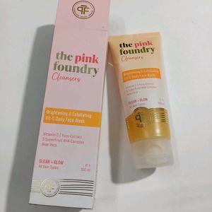 The Pink Foundry Brightening Face Wash