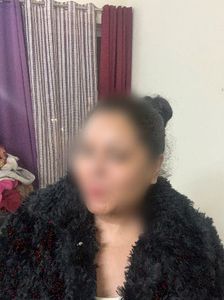 Fuzzy Black Cardigan
