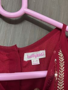 New  Kurta Set with Sharara for 6-8 y