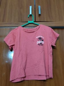 Coral Graphic T-Shirt