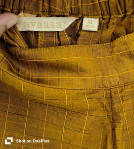 Avaasa Mustard Palazzos