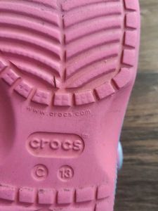 Crocs Sandals Pink Blue Tie-Dye C13