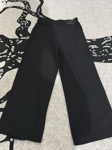 Chic Black Wide-Legged Pants