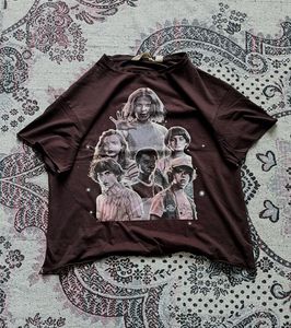 Stranger Things oversized Graphic Tee